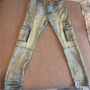 Embellish Men’s Cargo Jeans Size 36 - Like New